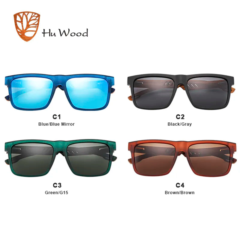 HU WOOD Polarized Sunglasses