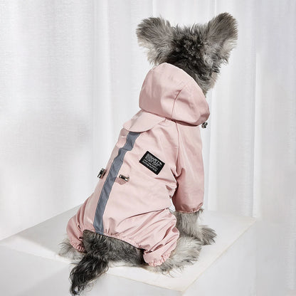 Reflective Fashion Dogs Raincoat